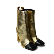 SCHUTZ Ženske cizme S207700010-002, Zlatne boje