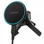 Spigen EV15MAQ Essential MagSafe bežicni auto punjac, crni (ACP10513)