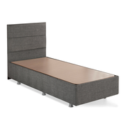 Hanah Home HANAH HOME Silver - Grey (90 x 190) boxspring postelja, (20974286)