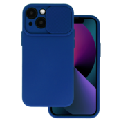 Onasi Lens Cover silikonski ovitek zaščita za Xiaomi Redmi Note 12 Pro 5G/Poco X5 Pro - moder