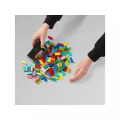 LEGO Skupljac kockica/ dvodelni set/ siva i crna