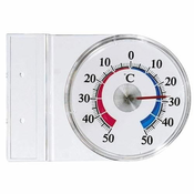 TFA Okenski termometer okrogel 7cm plastični