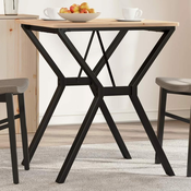 Noge za blagovaonski stol Y-oblika 60x60x73 cm celik