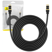 Baseus Network cable cat.8 Ethernet RJ45, 40Gbps, 5m (black)