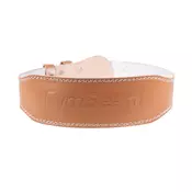 GymBeam Fitness Leather Belt Brown