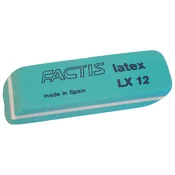 Gumica plasticna LX12 soft Factis zelena-KOMAD