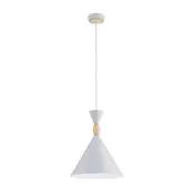 Luster na kabelu FERYT 1xE27/15W/230V sivi