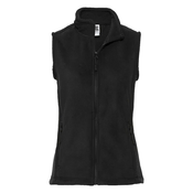 Womens fleece vest 100% polyester, non-pilling fleece 320g