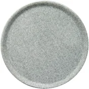 shumee Krožnik za pico iz porcelana, granit, premer 31 cm - komplet 6 kosov