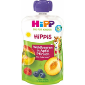 HiPP Hippis BIO vocni pire jabuka, breskva i šumsko voce, 1+ g., 100 g