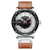 CURREN Hank sat - smeda / srebrna KP14245