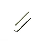 CnSpoke Žica iz nerjavečega jekla 2x258mm srebrna