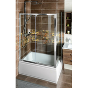Pravokotni zaslon Deep, 1200 x 750 mm L/D različica, prosojen - Premična - Pravokotna