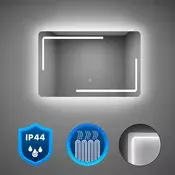 Ada 80 ogledalo z LED osvetlitvijo 80x60 cm