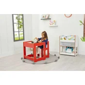 Hanah Home Polica za knjige, 57x70x34cm, Bela
