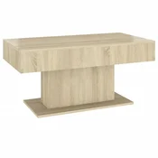 Stolić za kavu boja hrasta 96 x 50 x 45 cm konstruirano drvo