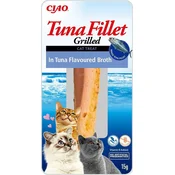 shumee INABA CIAO Tuna Filet in Tuna Flavored Broth mačja poslastica 15 g (EU001)