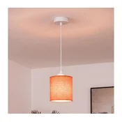 BRILAGI - LED luster na sajli NUBILA 1xE27/60W/230V precnik 14 cm bela/narandžasta