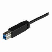 StarTech.com USB C to USB B Printer Cable - 1m / 3 ft - Superspeed - USB 3.1 - 10Gbps - USB C Printer Cable - USB Type C to Type B (USB31CB1M) - USB-C cable - 1 m