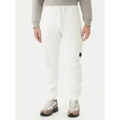 C.P. Company Spodnji del trenirke 20CMSP067A110044G Écru Regular Fit