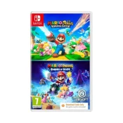 Mario and Rabbids Double Pack: Kingdom Battle i Sparks of Hope Code In A Box - Nintendo Switch
