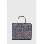 FURLA Shopper torba OPPORTUNITY, plava / kaki / rosé / srebro