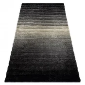 eoshop Moderna preproga FLIM 007-B6 shaggy, Črte - Strukturna siva ( - Velikost: 120x160 cm)