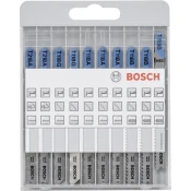 BOSCH Set listova ubodne testere 10/1 Basic for Metal, T 218 A (2x), T 118 G (2x), T 118 A (3x), T 118 B (3x)