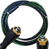 Rosfix SteelHose Black Pro 20m Visokotlačna Cev – Nadomestni Del za Visokotlačni Čistilec Kärcher HD HDS | M22xM22, 250 bar, 155°C, (5000356616)