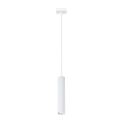 Sollux SL.1535 - Luster na sajli KARBON 1xGU10/10W/230V bela