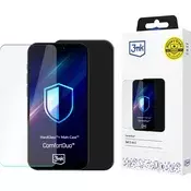 shumee Ovitek za Samsung Galaxy S25 3MK ComfortDuo črne barve