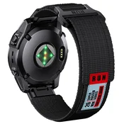 INF Najlonski trak za Garmin Fenix 8 Black 22 mm, (22148823)