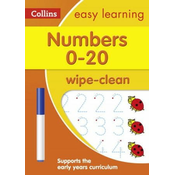 Numbers 0-20 Age 3-5 Wipe Clean Activity Book