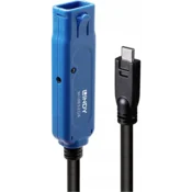 Lindy 43381 USB kabel 8 m USB 3.2 Gen 1 (3.1 Gen 1) USB C USB A Crno, Plavo