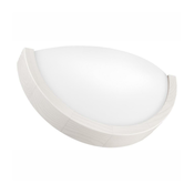 Zidno svetilo NATURAL SLIM 1xE27/60W/230V borovina/bela