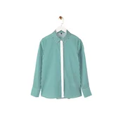 Trendyol Bluza smaragd / bela