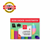 KOOH-I-NOOR Kreda Fluo/ set 1/6