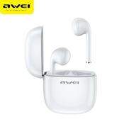 Earphones Bluetooth T28 TWS+docking White