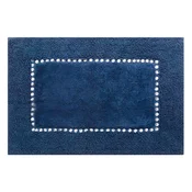 shumee Topla kopalniška preproga chic glamour crystals 50X70CM temno modra