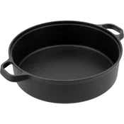 TOYA Globoka litoželezna ponev za žar 28 cm - YG-20141