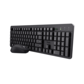 Trust Ody II keyboard Mouse included Universal RF Wireless QWERTY US English Black