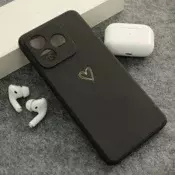 Maska Golden Heartbeat za Honor X5c/ X5c Plus crna