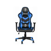 Marvo CH-106BL, gaming stolica, crno/plava