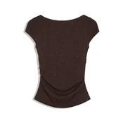 Bershka Majica rjava