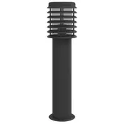 Vanjska podna svjetiljka crna 60 cm od nehrdajuceg celika