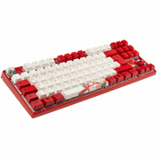 Varmilo VEA88 Koi TKL Gaming Tastatur, MX-Silent-Red, weiße LED A24A039A6A1A07A034