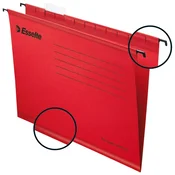 Mapa viseča 39-v a4 plus pk25 classic fc esselte 90336 rdeča