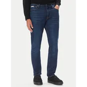 Calvin Klein Jeans Jeans hlače Tapered LV04RH934G Mornarsko modra Straight Leg