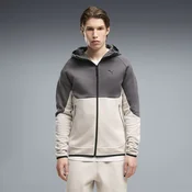 PUMATECH Elevated Slim Full-Zip Hoodie Men, Men, Silver Fog, M