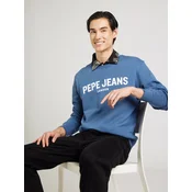 Pepe Jeans Majica modra/bela